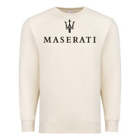 Sandshell simple white trident symbol essential Premium Sweatshirt - linhVisuals