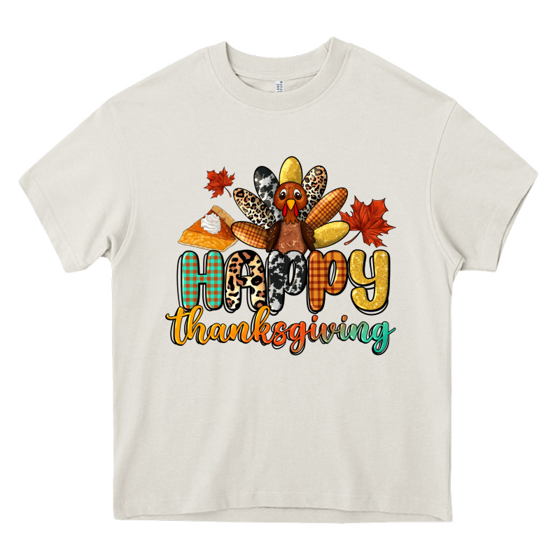 Happy Thanksgiving Heavy Core Tee by CowGirlArtShop | Teevron