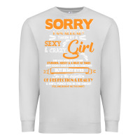 Dove Grey birthday t  shirt sorry i'm already taken by sexy crazy girl october b Premium Sweatshirt - linhVisuals