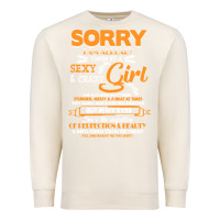 Sandshell birthday t  shirt sorry i'm already taken by sexy crazy girl october b Premium Sweatshirt - linhVisuals