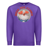 Purple bozo the clown vintage style faded design ,  bozo Premium Sweatshirt - linhVisuals