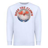 White bozo the clown vintage style faded design ,  bozo Premium Sweatshirt - linhVisuals