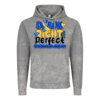 Cloud Rock down right perfect down syndrome awareness Vintage Hoodie - CowhideDigitalArt