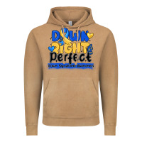 Vintage Camel down right perfect down syndrome awareness Vintage Hoodie - CowhideDigitalArt