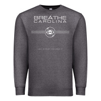 Charcoal Heather Breathe Carolina Candyland Premium Sweatshirt - linhVisuals