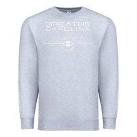 Heather Grey Breathe Carolina Candyland Premium Sweatshirt - linhVisuals