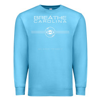 Ocean Blue Breathe Carolina Candyland Premium Sweatshirt - linhVisuals