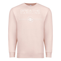 Pale Pink Breathe Carolina Candyland Premium Sweatshirt - linhVisuals