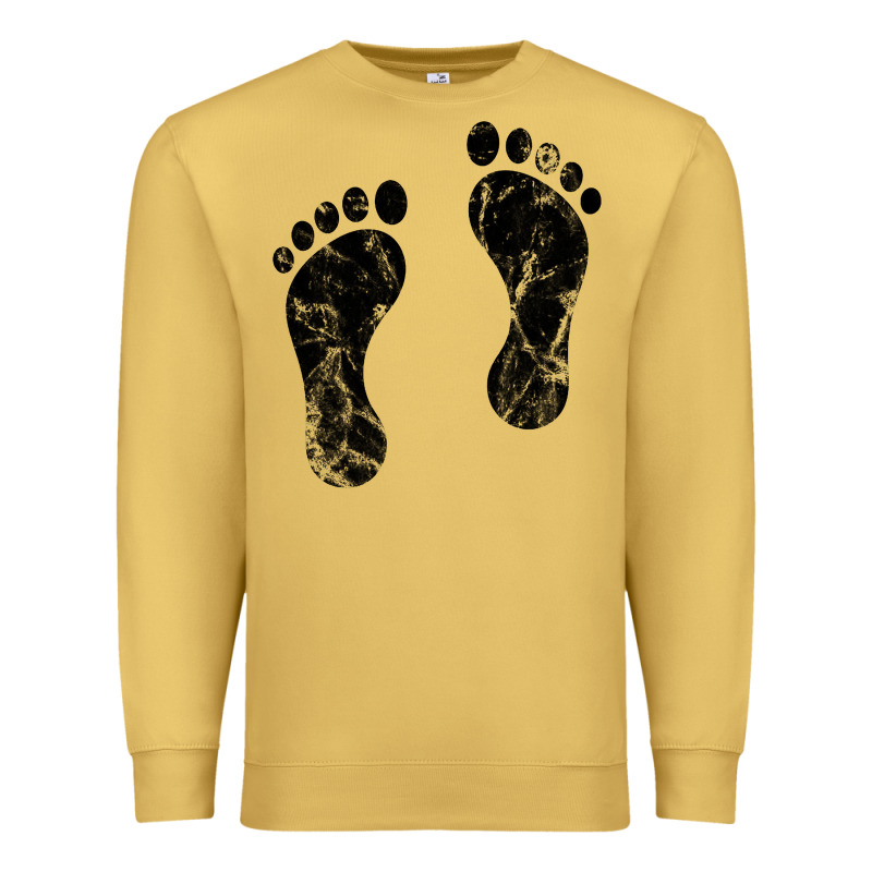 70's Footprints   Footprint Premium Sweatshirt by linhVisuals | Teevron