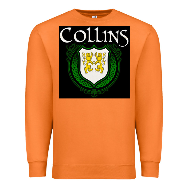 Collins Family Irish Coat Of Arms Premium Sweatshirt by linhVisuals | Teevron