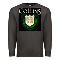 Smoke collins family irish coat of arms Premium Sweatshirt - linhVisuals