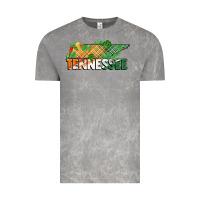 Cloud Rock tennessee map st patrick's day Vintage Tee - FaDigitalArtStudio