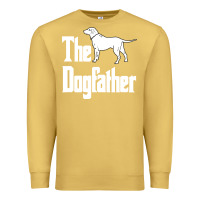 Antique Gold the dogfather Premium Sweatshirt - linhVisuals