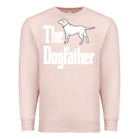 Pale Pink the dogfather Premium Sweatshirt - linhVisuals