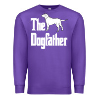 Purple the dogfather Premium Sweatshirt - linhVisuals