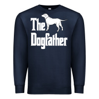 Navy the dogfather Premium Sweatshirt - linhVisuals