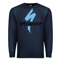 Navy Specialized Bikes Bicycle Premium Sweatshirt - linhVisuals