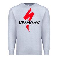 Heather Grey Specialized Bikes Bicycle Premium Sweatshirt - linhVisuals