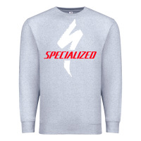 Heather Grey Specialized Bikes Bicycle Premium Sweatshirt - linhVisuals