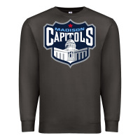 Smoke madison capitols Premium Sweatshirt - linhVisuals