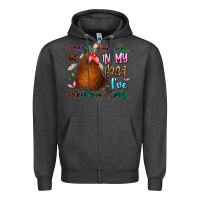 Charcoal Heather i may look calm but in my head ive pecked you 3 ti Zipper Hoodie - JahusDesignShop