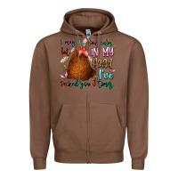Chestnut i may look calm but in my head ive pecked you 3 ti Zipper Hoodie - JahusDesignShop