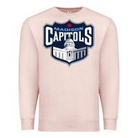 Pale Pink madison capitols Premium Sweatshirt - linhVisuals