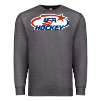 Charcoal Heather usa hockey Premium Sweatshirt - linhVisuals