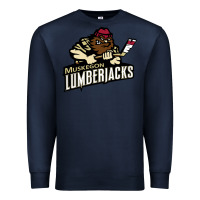 Navy muskegon lumberjacks dc143c Premium Sweatshirt - linhVisuals