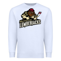 White muskegon lumberjacks dc143c Premium Sweatshirt - linhVisuals