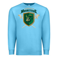 Ocean Blue sioux city musketeers Premium Sweatshirt - linhVisuals