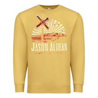 Antique Gold Jason Aldean Premium Sweatshirt - linhVisuals