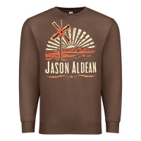 Chestnut Jason Aldean Premium Sweatshirt - linhVisuals