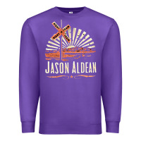 Purple Jason Aldean Premium Sweatshirt - linhVisuals