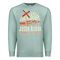 Seafoam Jason Aldean Premium Sweatshirt - linhVisuals