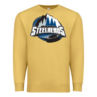 Antique Gold idaho steelheads mountain Premium Sweatshirt - linhVisuals