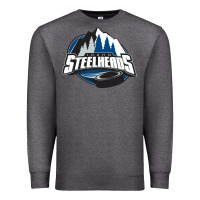 Charcoal Heather idaho steelheads mountain Premium Sweatshirt - linhVisuals