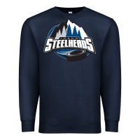 Navy idaho steelheads mountain Premium Sweatshirt - linhVisuals