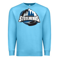 Ocean Blue idaho steelheads mountain Premium Sweatshirt - linhVisuals