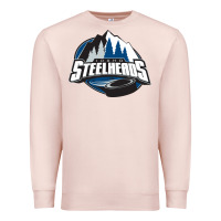 Pale Pink idaho steelheads mountain Premium Sweatshirt - linhVisuals