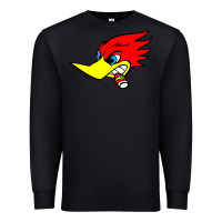 Black woody woodpecker tshirt Premium Sweatshirt - linhVisuals