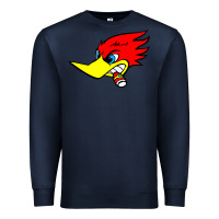 Navy woody woodpecker tshirt Premium Sweatshirt - linhVisuals