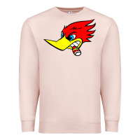 Pale Pink woody woodpecker tshirt Premium Sweatshirt - linhVisuals