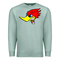 Seafoam woody woodpecker tshirt Premium Sweatshirt - linhVisuals
