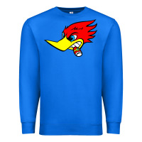 True Royal woody woodpecker tshirt Premium Sweatshirt - linhVisuals
