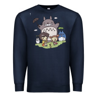 Navy totorooo tshirt Premium Sweatshirt - linhVisuals
