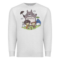 Oatmeal Heather totorooo tshirt Premium Sweatshirt - linhVisuals