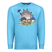 Ocean Blue totorooo tshirt Premium Sweatshirt - linhVisuals