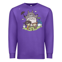 Purple totorooo tshirt Premium Sweatshirt - linhVisuals
