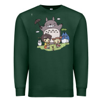 Sports Green totorooo tshirt Premium Sweatshirt - linhVisuals